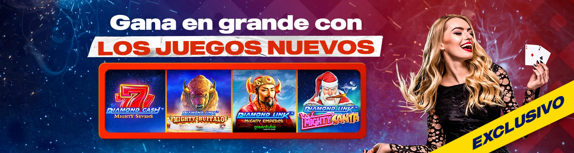 Promoción de los nuevos juegos disponibles en el casino de Betplay