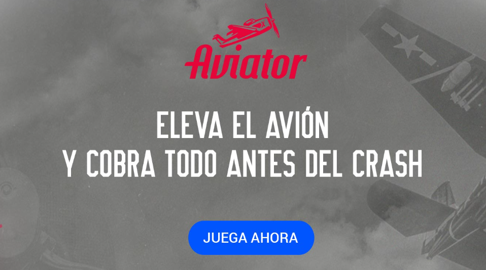 banner promocional de aviator de codere