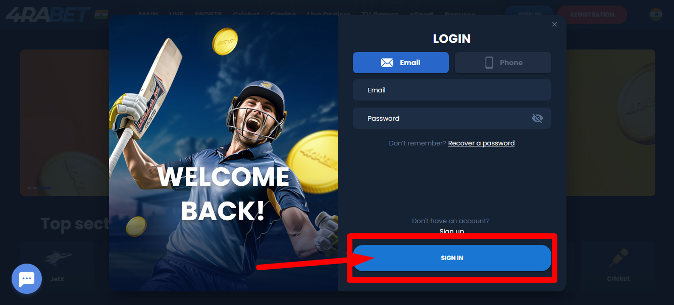 Finish-Off Login Process