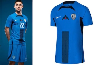 New Slovenia away kit for Euro 2024