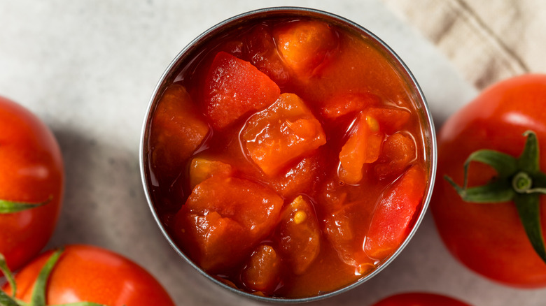 Canned tomatoes