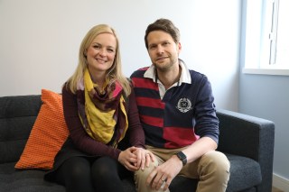 Jonathan Seaton and his wife, Susie, founders of Twinkl