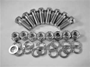 Elite X Camber Plate  Bolt Kit, All Titanium