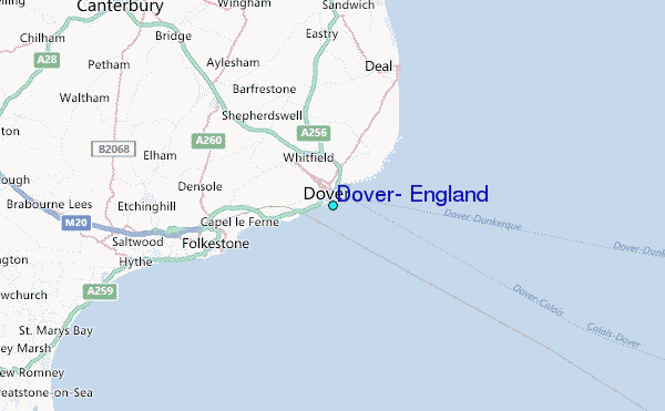 Dover, England Tide Station Location Guide