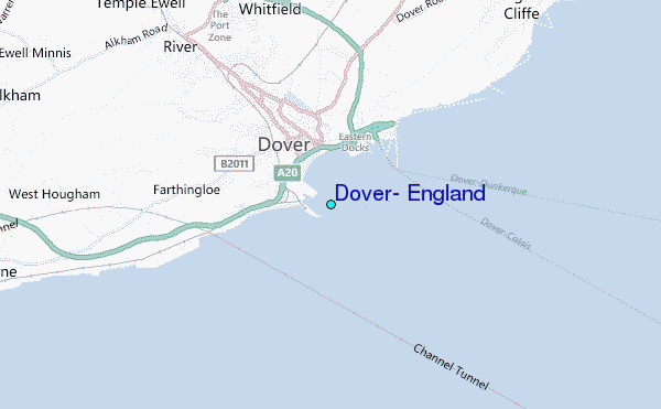 Dover, England Tide Station Location Guide