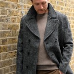 Harris Tweed Peacoat