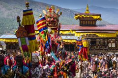 Bhutan festival.