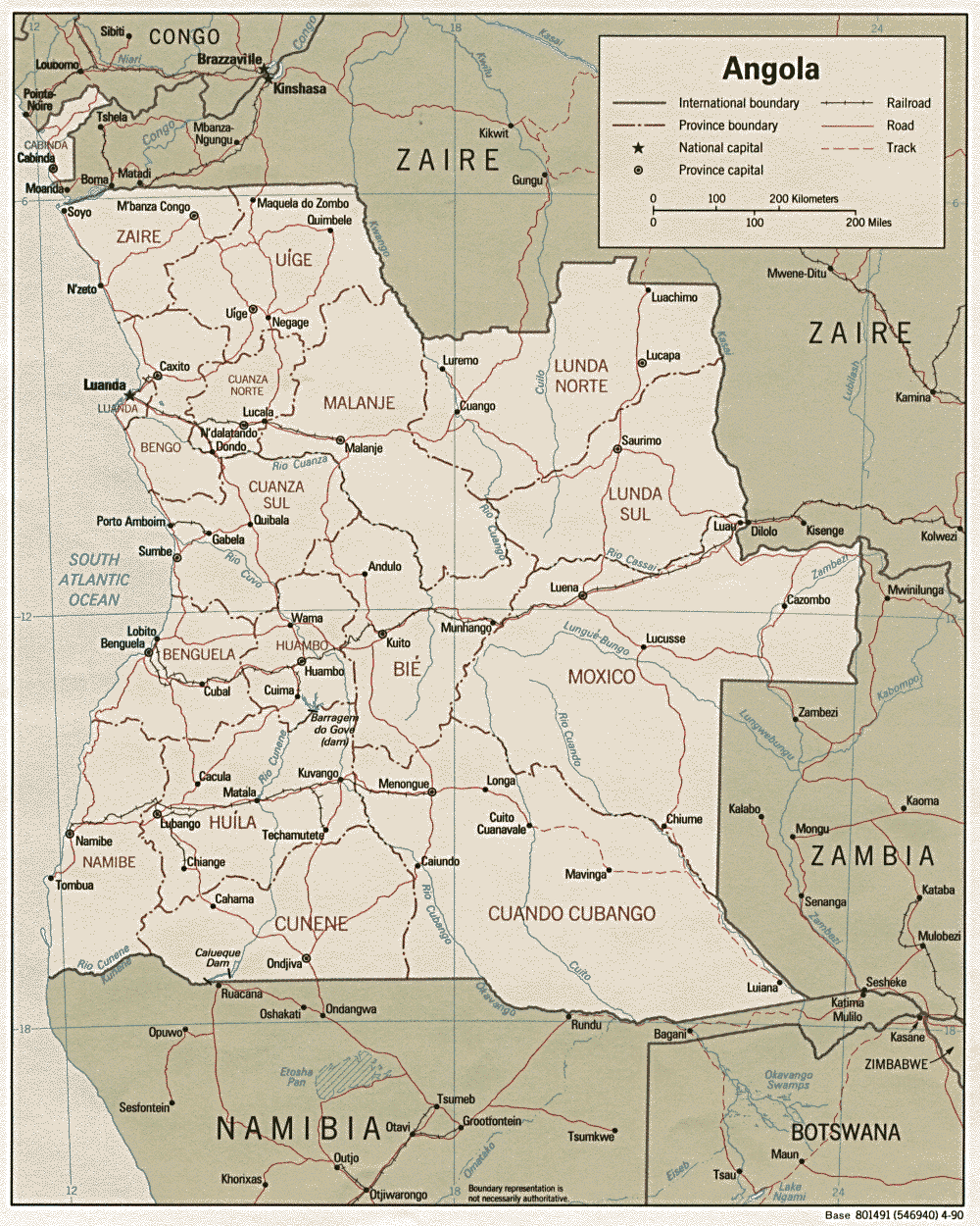 Angola Road Map