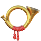 Postal Horn emoji