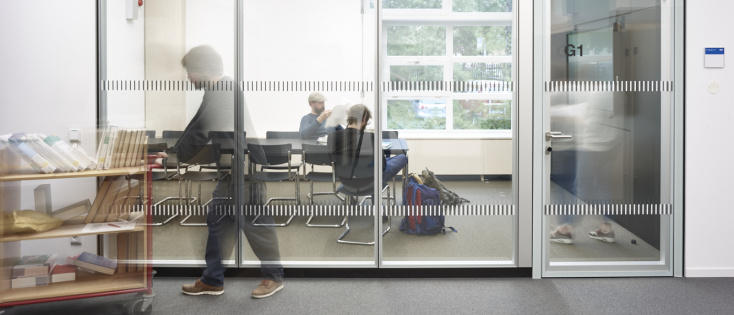 Gruppenarbeitsraum in der Teilbibliothek Medizin