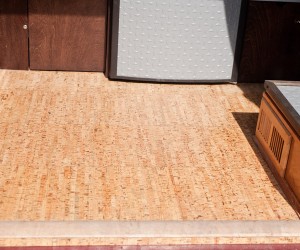 Vanagon cork flooring