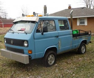 A hacked up 1990 VW Double Cab Syncro