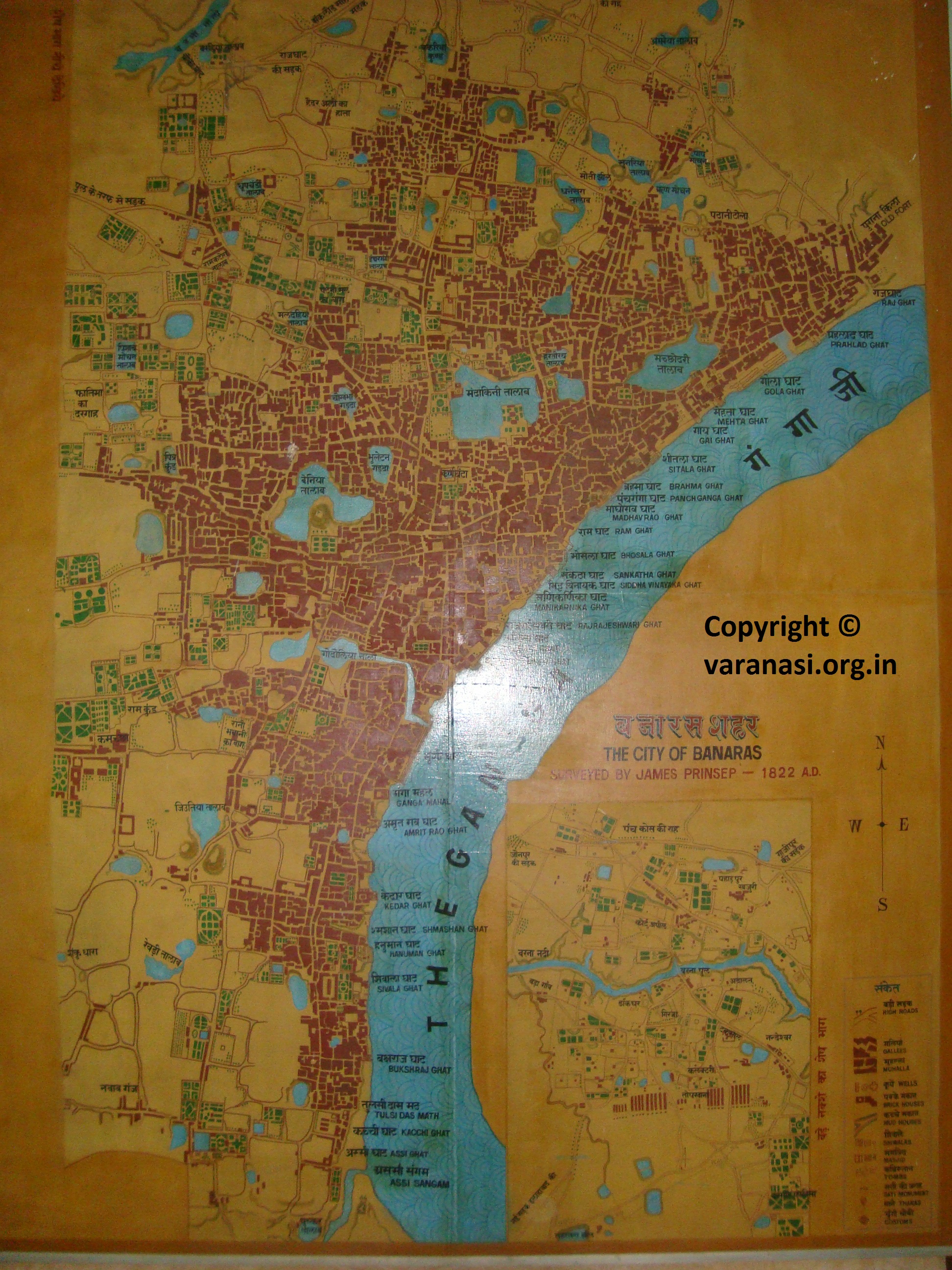 Where Is Varanasi In India Map - United States Map