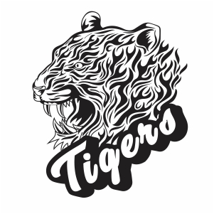 Wild Tiger Vector