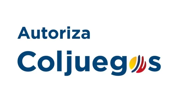 Logo oficial de Coljuegos, la entidad reguladora de juegos de azar en Colombia.