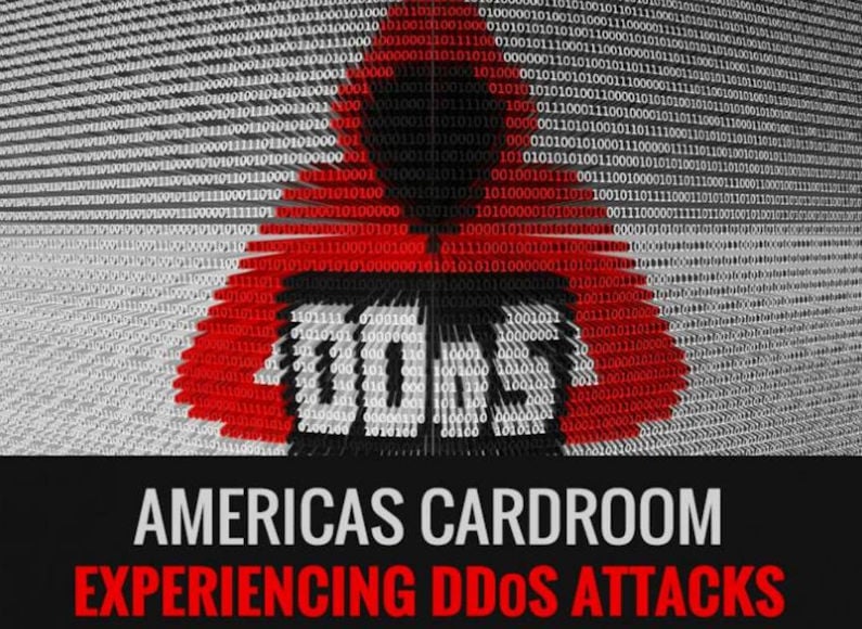 Americas Cardroom experiencing DDoS attack