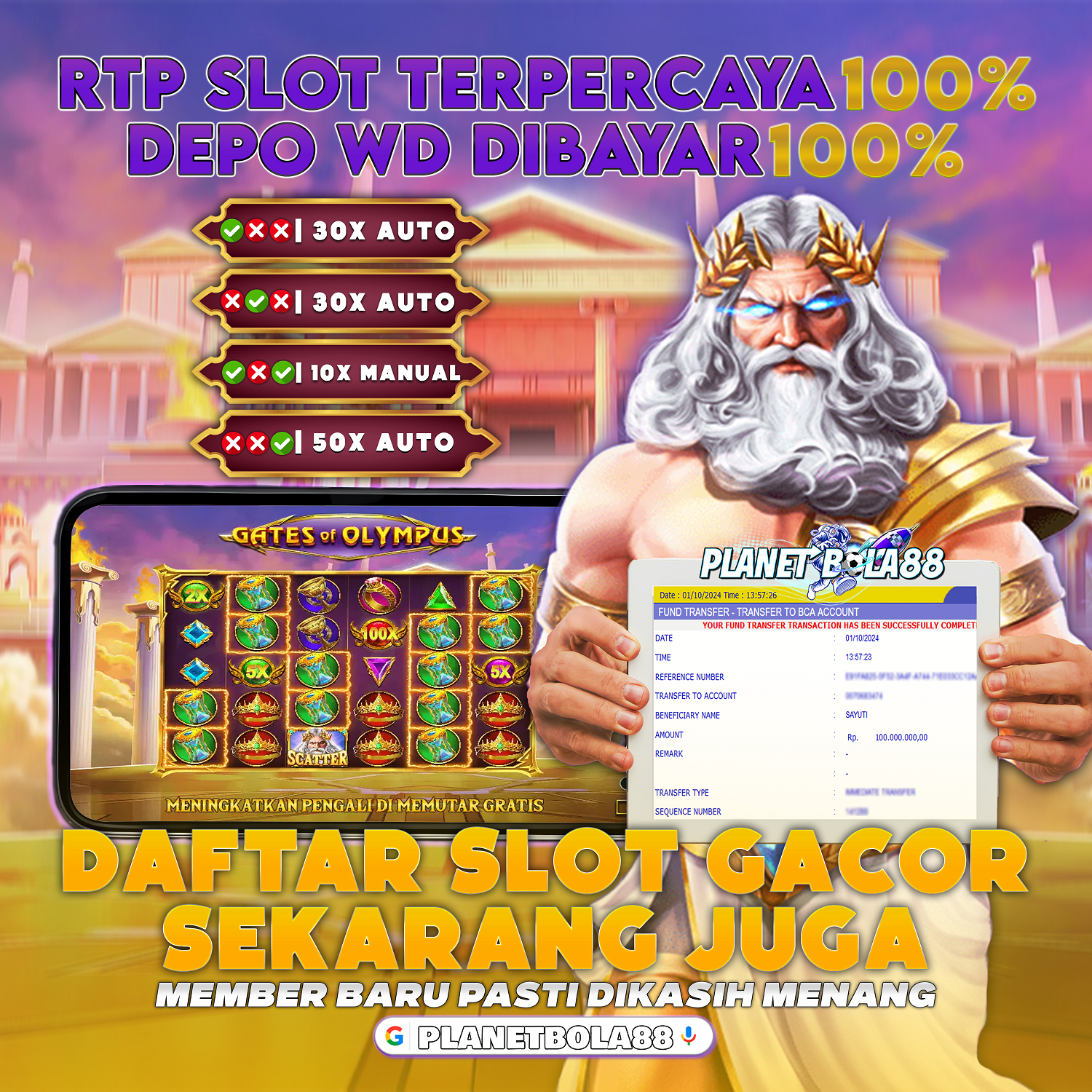 PLANETBOLA88: Link Situs Judi Slot Gacor 2025 & Slotgacor Gampang Menang Terbaru