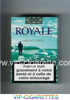 Royale Menthol cigarettes hard box