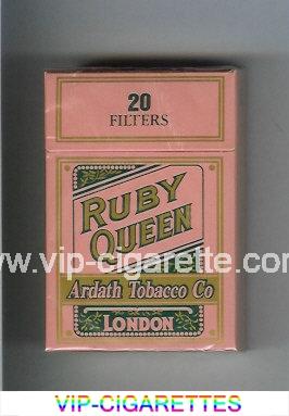 Ruby Queen Ardath Tobacco Co London cigarettes hard box