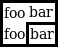 Table
  with two omitted borders