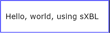 The result is as if the 'g' element simply contained the
    text directly.