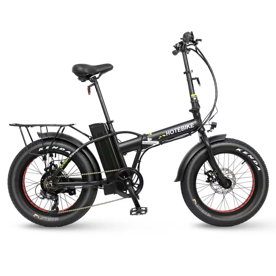 Best 20 Inch 750W Fat Tire Electric Foldable Bike