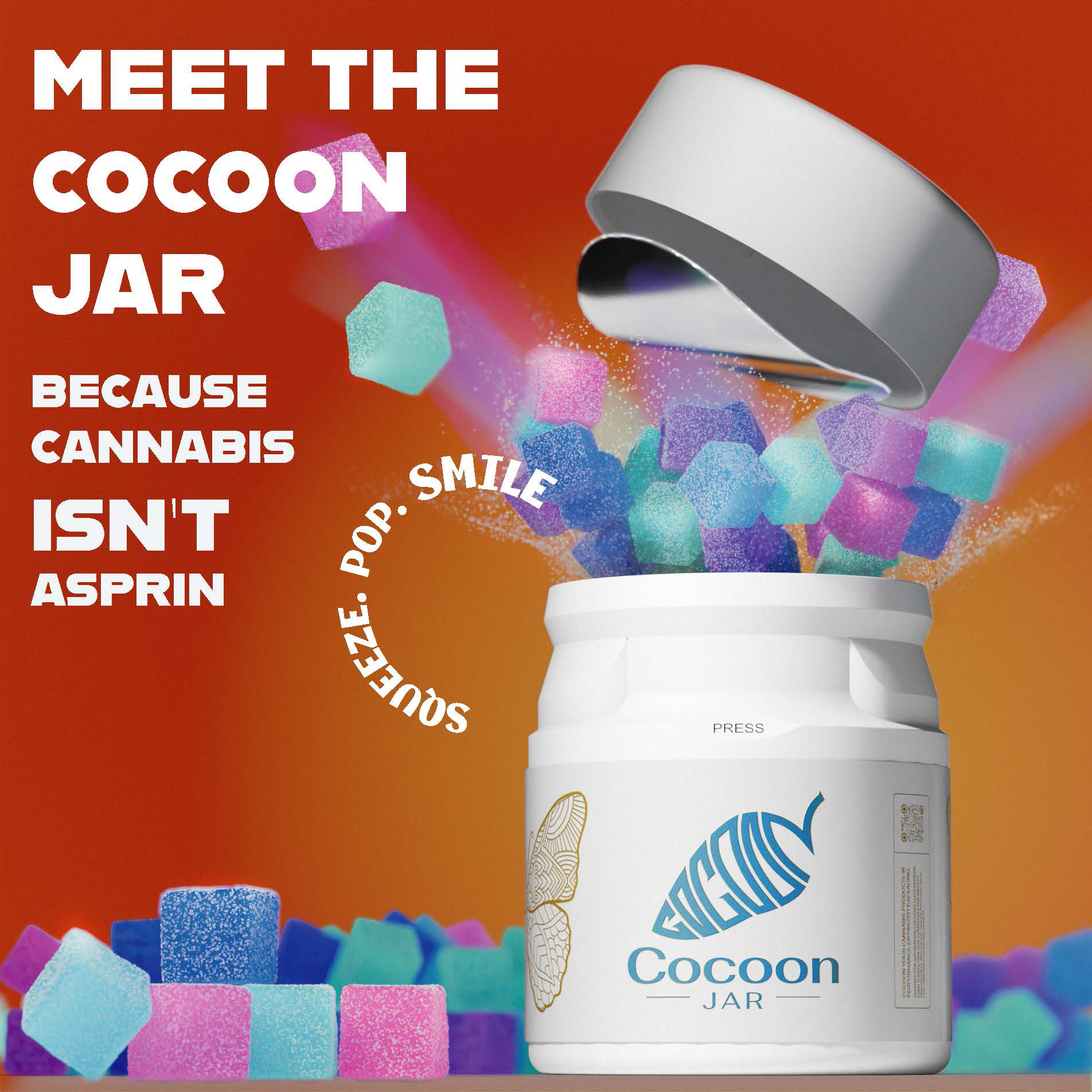 RXDco Unveils Revolutionary Cocoon Jars: The Future of Cannabis Packaging