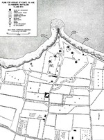 1944 United States Army map of the Army Rangers’ attack plan for Pointe du Hoc on the Normandy beaches set for 6 Jun 1944. Note the misspelling of Pointe du Hoc.