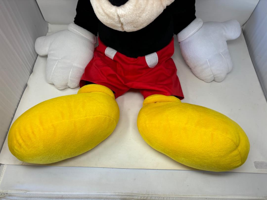 Lot #95 - Large Mickey Mouse Stuffy - Adam's Northwest Estate Sales ...