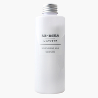 MUJI 無印良品 无印良品清爽/滋润型水+乳液套装200ml敏感肌补水保湿