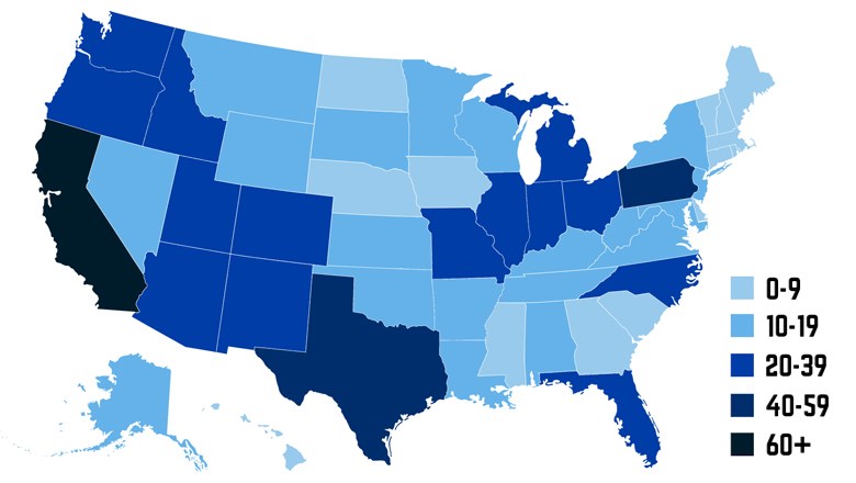 Youth Education Summit Blue Map