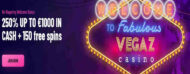 Vegaz Casino bonus