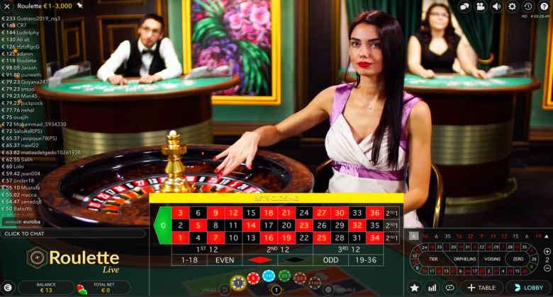 Live Roulette Games