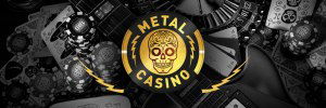 metal casino logo