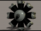 Radial Aircraft Engine