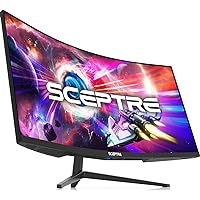 Sceptre C345B-QUT168 34-Inch Curved Ultrawide WQHD Monitor Deals