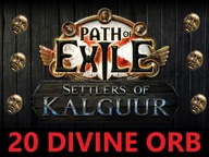 x20 DIVINE ORB Path of Exile: Settlers of Kalguur