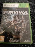 Cabela's survival shadows of katmai x360 Xbox 360