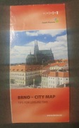 Brno plan centrum miasta 