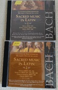 J.S. Bach.Sacred Music in Latino vol. 1 i 2.Nowe.