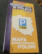 Mapa samochodowa Polski - przyjazne parkingi