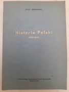 Historia Polski 1492 - 1864 Józef Gierowski