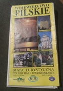 Mapa turystyczna Województwo pilskie