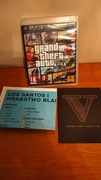 PS3 GTA V PL wydanie BDB stan mapa po polsku