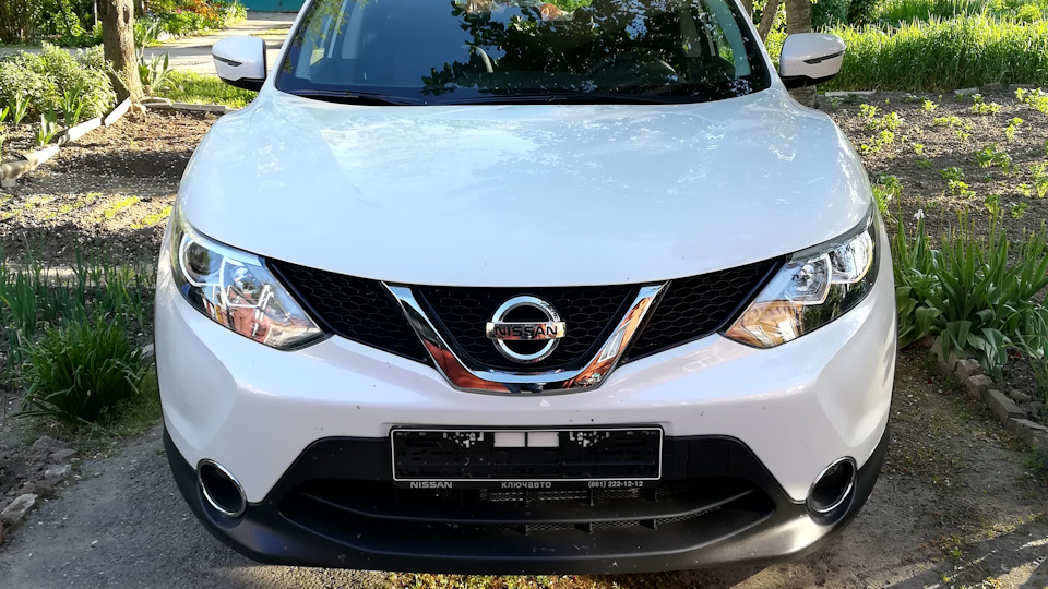 Nissan Qashqai 2.0 CVT белый перламутр