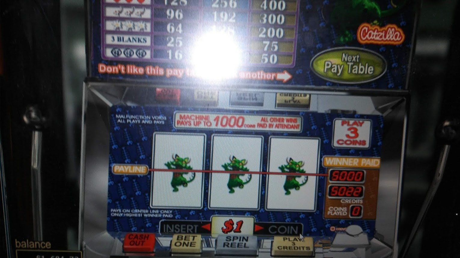 5000 jackpot!