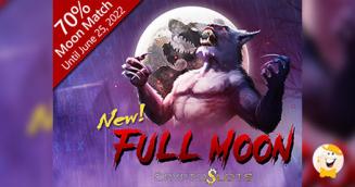 CryptoSlots Adding up to $350 Bonus Cash for Full Moon until June 25th