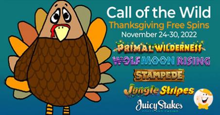 Juicy Stakes Casino Celebrates Thanksgiving with Casino Spins on Betsoft’s Finest Slots