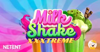 NetEnt Riempie i Rulli con Morbido Gelato e Caramelle nel Titolo Milkshake XXXtreme