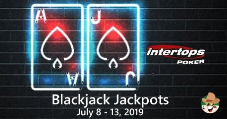 The Sizzling $2000 Blackjack Jackpots Event At Intertops Poker Continues Until Saturday